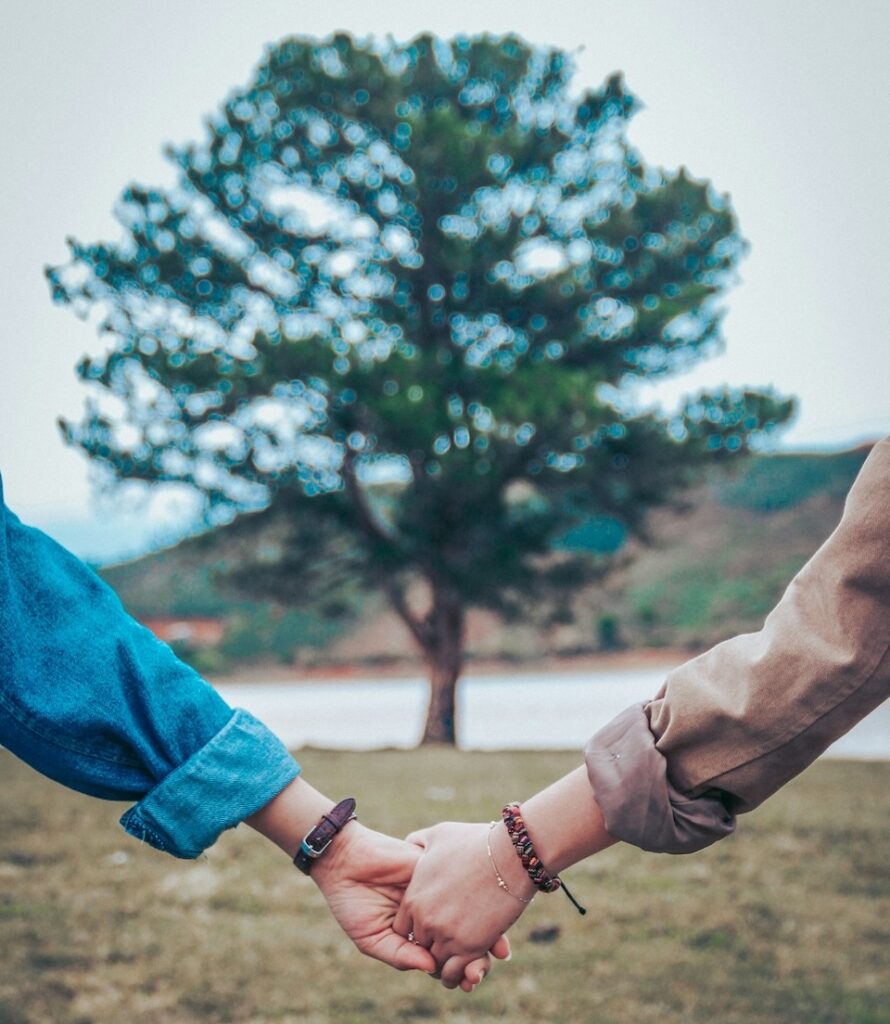 Long Term relationship Couple holding hands