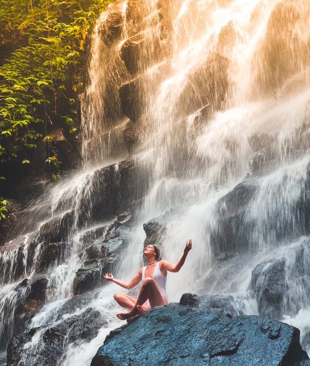 Under the Waterfall Bliss by the waterfall